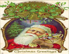 santa claus vintage 187